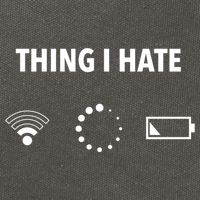 Things I Hate Gift Funny Computer Gamers Nerds And Geeks Gift Cotton Canvas Backpack