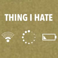 Things I Hate Gift Funny Computer Gamers Nerds And Geeks Gift Garment-Dyed Women's Muscle Tee