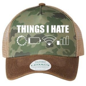 Things I Hate Meaningful Gift Funny Computer Scientist And Gamer Gift Legacy Tie Dye Trucker Hat