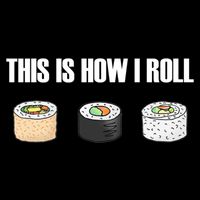 This Is How I Roll Japanese Sushi Lover Funny Gift Impact Tech Backpack