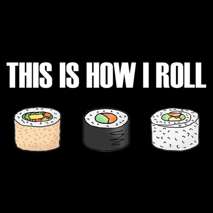 This Is How I Roll Japanese Sushi Lover Funny Gift Youth Performance Sprint T-Shirt