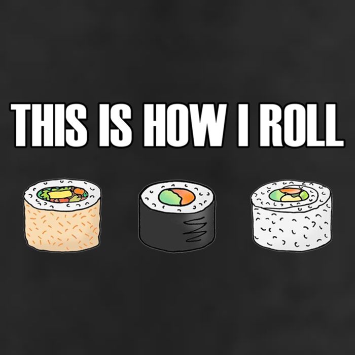 This Is How I Roll Japanese Sushi Lover Funny Gift 25L Jumbo Tote