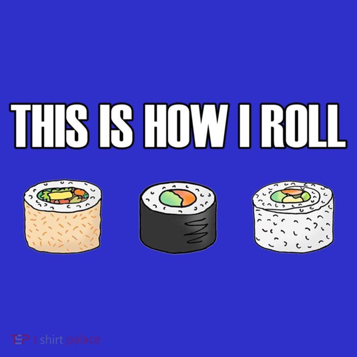 This Is How I Roll Japanese Sushi Lover Funny Gift Magnet