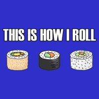 This Is How I Roll Japanese Sushi Lover Funny Gift Visor