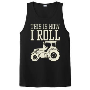 This Is How I Roll Tractor Farm Truck Farming Farmer Gift PosiCharge Competitor Tank