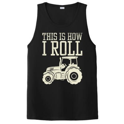 This Is How I Roll Tractor Farm Truck Farming Farmer Gift PosiCharge Competitor Tank