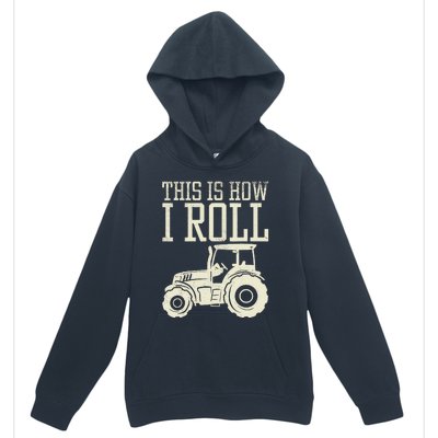 This Is How I Roll Tractor Farm Truck Farming Farmer Gift Urban Pullover Hoodie