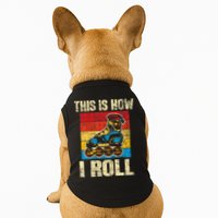 This Is How I Roll Rollerblades Skater Inline Skating Doggie Tank