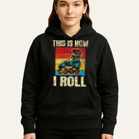 This Is How I Roll Rollerblades Skater Inline Skating Hoodie