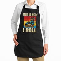 This Is How I Roll Rollerblades Skater Inline Skating Apron