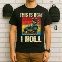 This Is How I Roll Rollerblades Skater Inline Skating T-Shirt