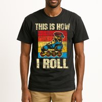This Is How I Roll Rollerblades Skater Inline Skating Tall T-Shirt