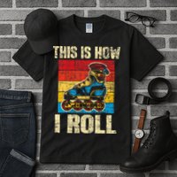 This Is How I Roll Rollerblades Skater Inline Skating Tall T-Shirt
