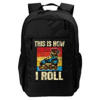 This Is How I Roll Rollerblades Skater Inline Skating Backpack