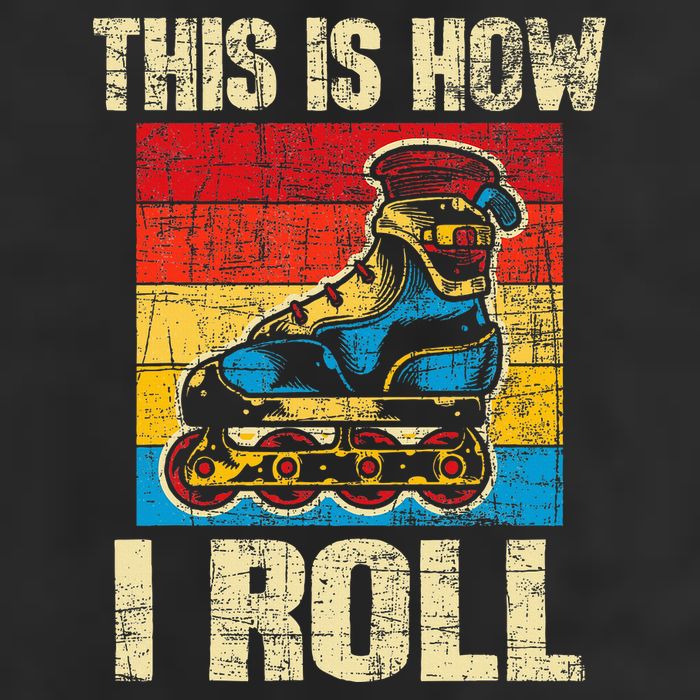 This Is How I Roll Rollerblades Skater Inline Skating 11oz C Handle Ceramic Mug