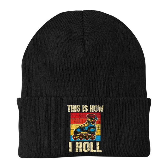 This Is How I Roll Rollerblades Skater Inline Skating Beanie