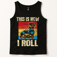 This Is How I Roll Rollerblades Skater Inline Skating Tank Top