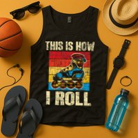 This Is How I Roll Rollerblades Skater Inline Skating Tank Top