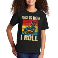 This Is How I Roll Rollerblades Skater Inline Skating Kids T-Shirt