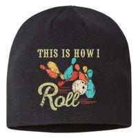 This Is How I Roll Retro Bowling Lover Funny Bowler Gifts Sustainable Beanie