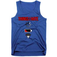 Things I Hate Computer It Tech Software Programmer Graphic Gift Tank Top