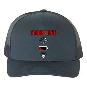 Things I Hate Computer It Tech Software Programmer Graphic Gift Yupoong Adult 5-Panel Trucker Hat