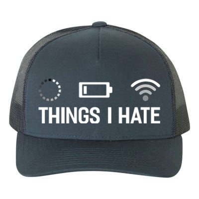 Things I Hate Computer Scientist Nerd Programmer Geek Funny Meaningful Gift Yupoong Adult 5-Panel Trucker Hat