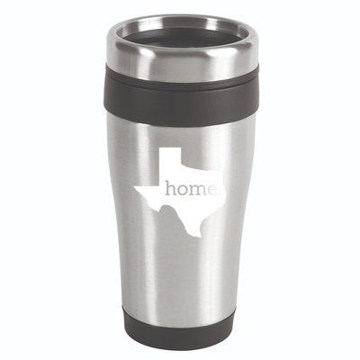 Texas Is Home. 16oz Travel Tumbler