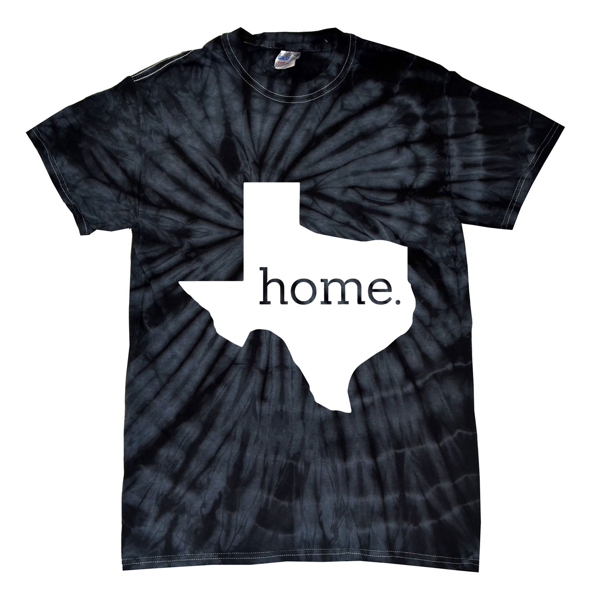 Texas Is Home. Tie-Dye T-Shirt
