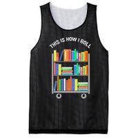 This Is How I Roll Book Librarian Mesh Reversible Basketball Jersey Tank