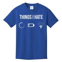 Things I Hate Funny Programmer Gift Kids T-Shirt