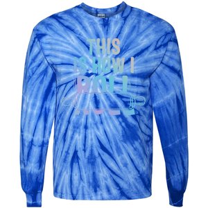 This Is How I Roll Baker Lover Mom Cooking Chef Baking Gift Tie-Dye Long Sleeve Shirt