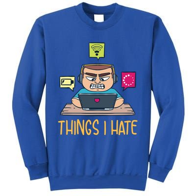 Things I Hate For Computer Programmer Gift Sweatshirt