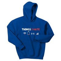 Things I Hate Information Technology Computer Whisperer Gift Kids Hoodie