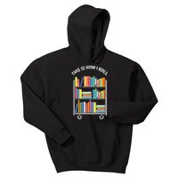 This Is How I Roll Book Librarian Kids Hoodie