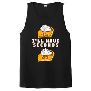 Trump ILl Have Seconds 45 47 Pumpkin Pie Thanksgiving Fun PosiCharge Competitor Tank