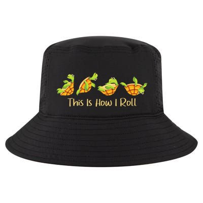 This Is How I Roll Turtle Beach Sea Animal Reptile Lover Cool Comfort Performance Bucket Hat