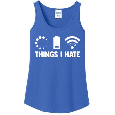 Things I Hate Programmer Coder Coding Developer Software Gift Ladies Essential Tank