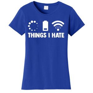 Things I Hate Programmer Coder Coding Developer Software Gift Women's T-Shirt