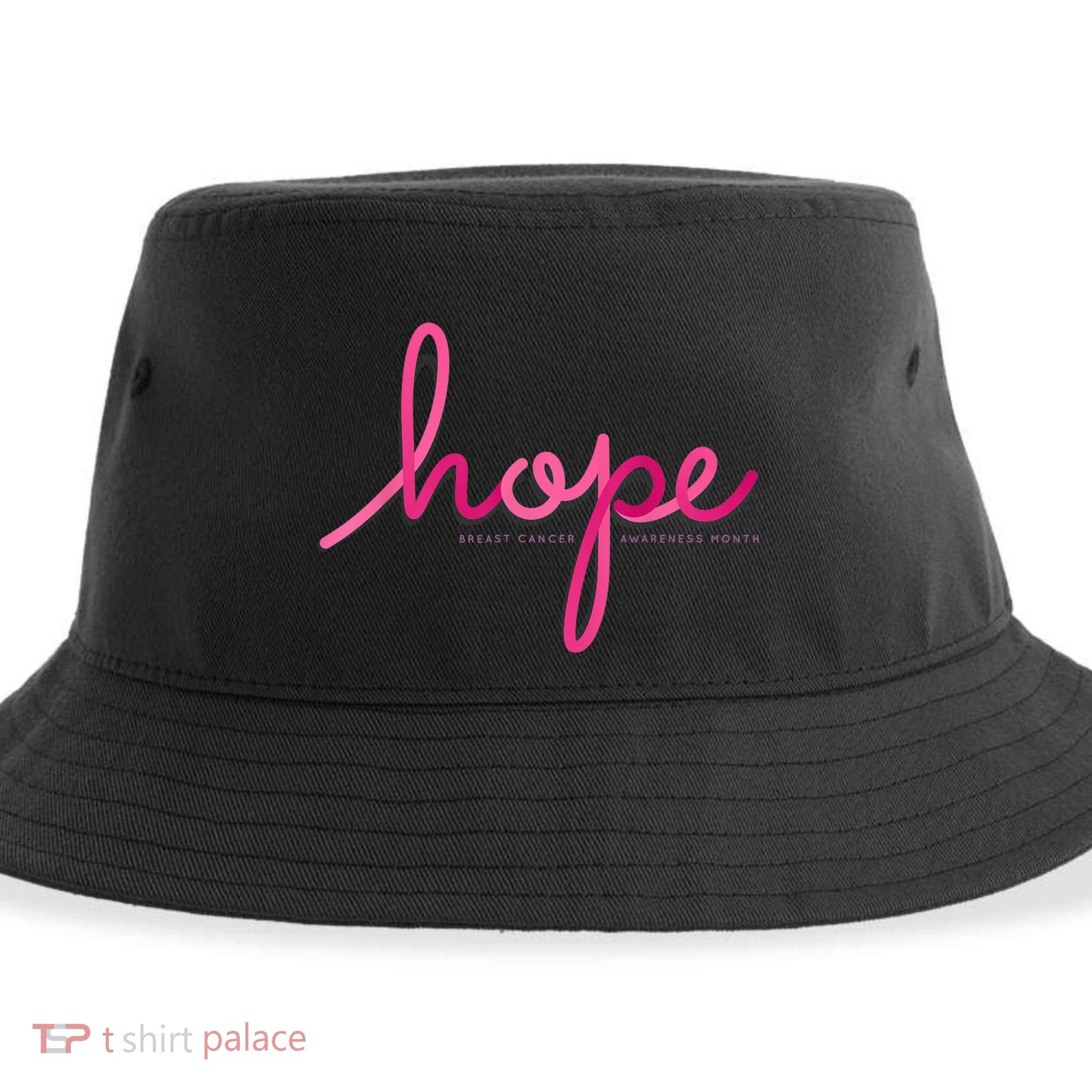 There is Hope for Breast Cancer Awareness Month Sustainable Bucket Hat