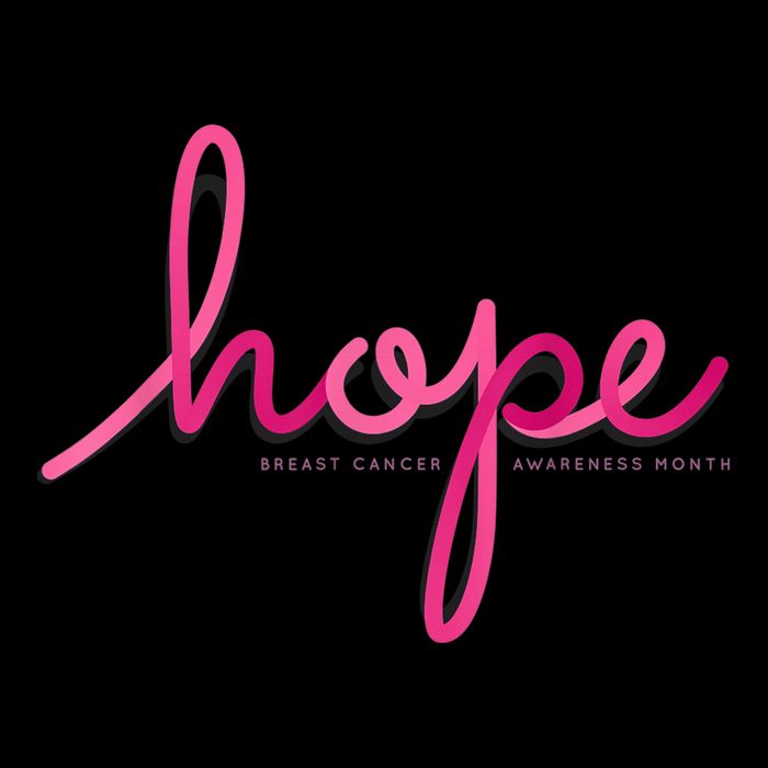 There is Hope for Breast Cancer Awareness Month Button