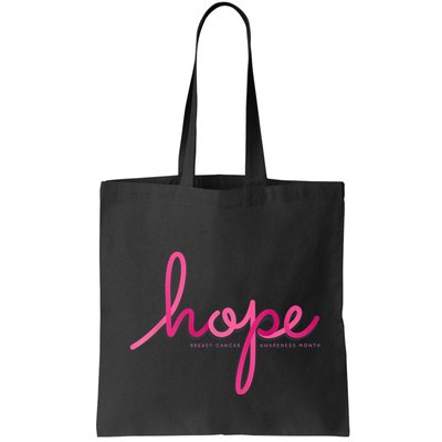 There is Hope for Breast Cancer Awareness Month Bag