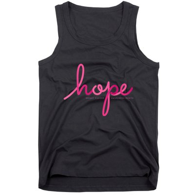 There is Hope for Breast Cancer Awareness Month Tank Top