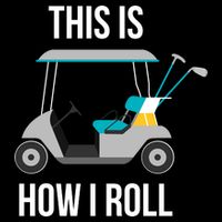 This Is How I Roll Cute Gift Golf Cool Gift Bucket Hat