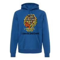 Tu I Have No Shelf Control Costume Sunflower Bookaholic Great Gift Premium Hoodie