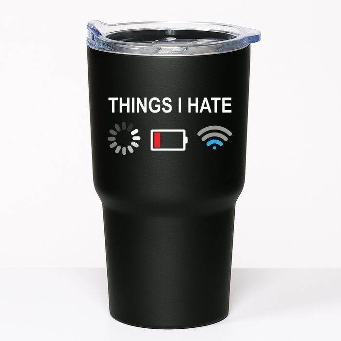 Things I Hate Funny Programmer Gamer Computer Nerd Streaming Tumbler