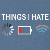 Things I Hate Funny Programmer Gamer Computer Nerd Streaming Garment-Dyed Sweatshirt