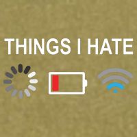 Things I Hate Funny Programmer Gamer Computer Nerd Streaming Garment-Dyed Women's Muscle Tee