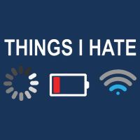 Things I Hate Funny Programmer Gamer Computer Nerd Streaming Infant Baby Jersey Bodysuit