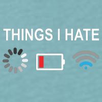 Things I Hate Funny Programmer Gamer Computer Nerd Streaming Sueded Cloud Jersey T-Shirt